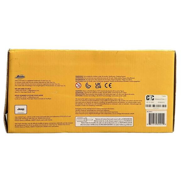 2007 JEEP WRANGLER & ORANGER M&M FIGURE 1/24 DIECAST MODEL CAR BY JADA 34401 - Picture 4 of 4